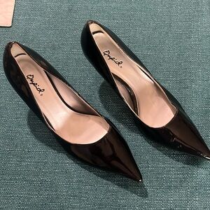 Patent Leather Black Heels